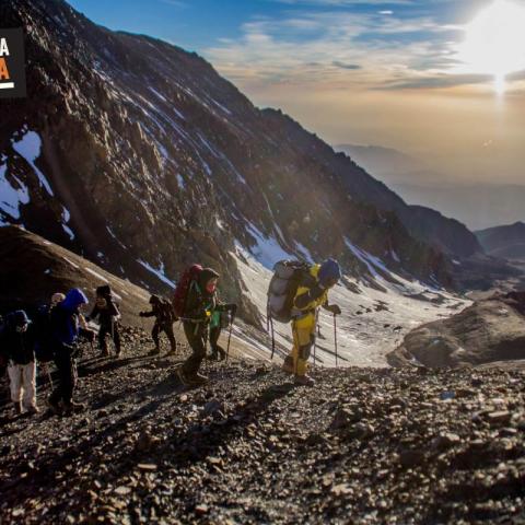 Ascenso Cerro Vallecitos - Cordón del Plata - Mendoza