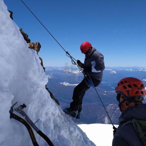 Cerro Tronador - ascenso a cumbre - Pico Argentino - PN Nahuel Huapi - Bariloche - Patagonia