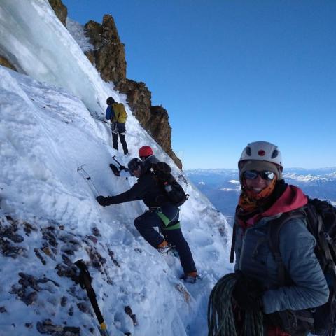 Expedición Cerro Tronador - Travesia por Glaciares - Pico Argentino - Bariloche 